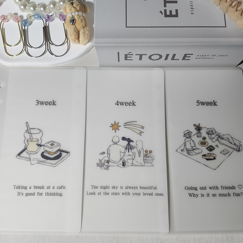 weekリフィル☆A6サイズ 手帳 Yunn_saving 通販 19937836｜Creema