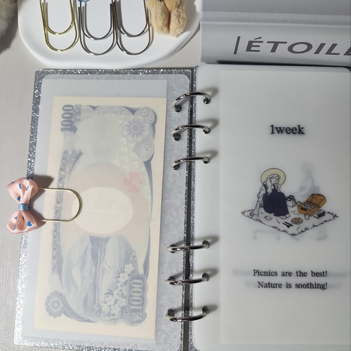 A6リフィル Ｎｏ． weekly saving 1750円 savingchallenge年間貯金リフィルA6サイズ その他雑貨 yu_saving 通販