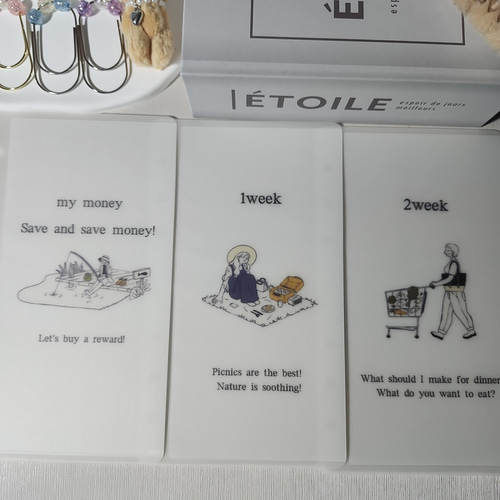 A6リフィル World ocean saving 2100円 weekリフィル☆A6サイズ 手帳 Yunn_saving 通販 19937836｜Creema