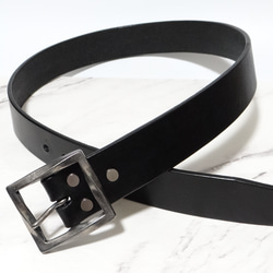 幅45ミリ6ミリ厚ヌメ革ベルトG21バックル 極厚ベルト その他