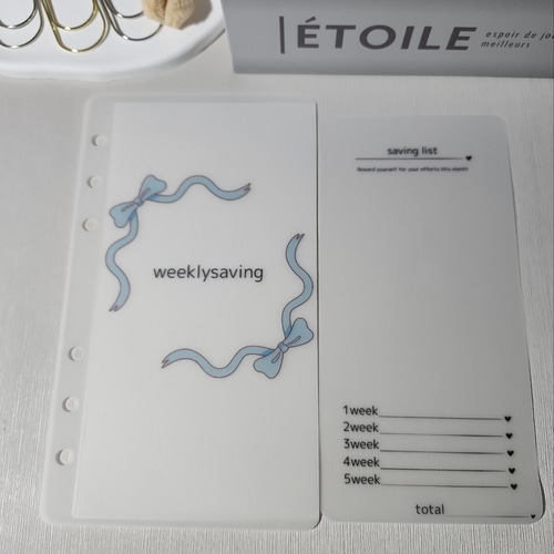 表紙つき♡cuteベアweekリフィル☆A6サイズ 手帳 Yunn_saving 通販