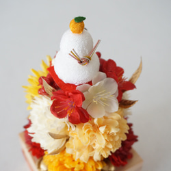 【Creema限定】迎春・鏡餅ツリーの枡飾り 4枚目の画像