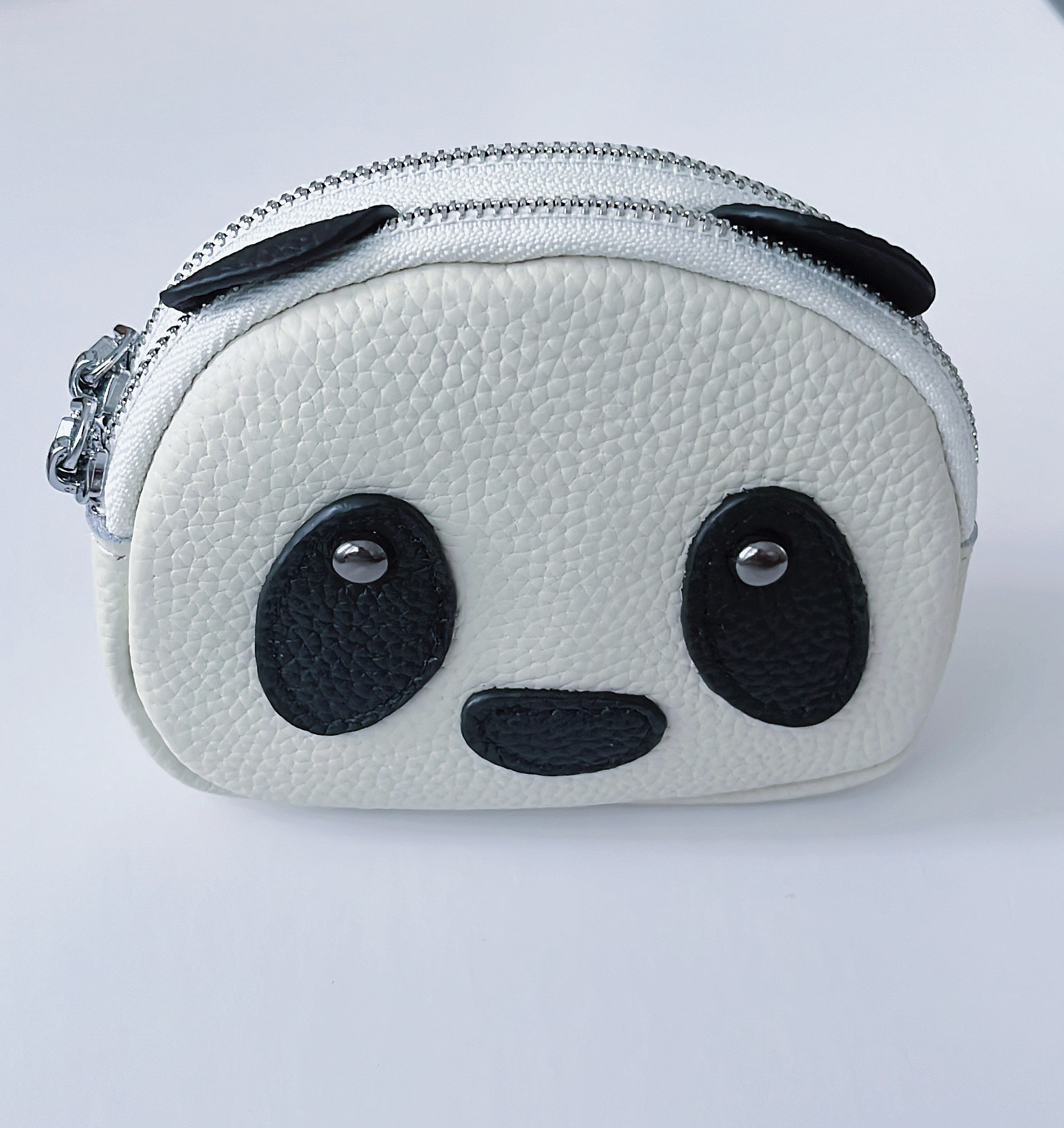 牛革　パンダさんのデザイン　コインケース レザー 小銭入れ 小物入れ 財布