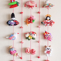 salt　2025'つるし飾り「春彩」haruiro 楽天市場】雛人形 つるし雛 つるし飾り 単品 健明作 桜寿 小