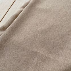 □再販リネンライクナチュラルワッシャーロングワイドパンツ　フラックス★ポケット付  丈調節可能　吸水、速乾、イージーケア 17枚目の画像