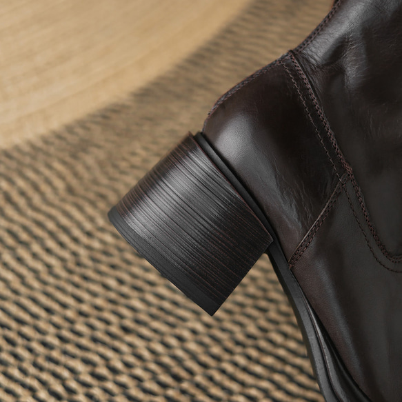 ★25秋冬新作★本革 シンプルなデザイン パンプス レディース 　 MX5377 10枚目の画像