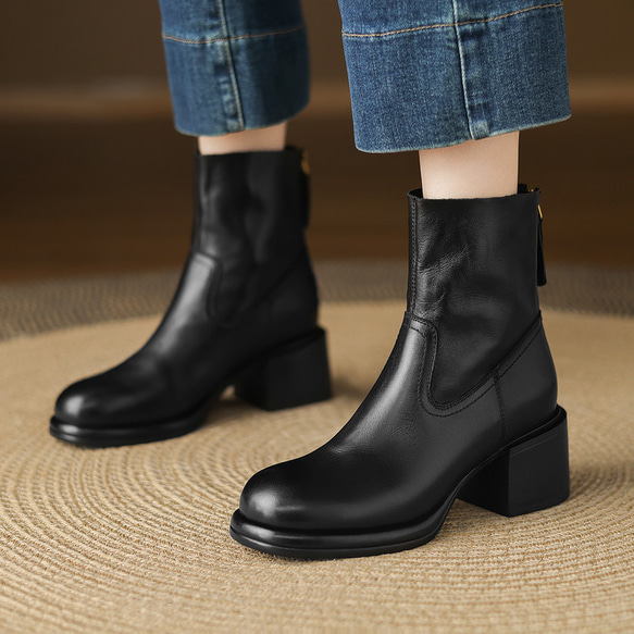 ★25秋冬新作★本革 シンプルなデザイン パンプス レディース 　 MX5377 5枚目の画像