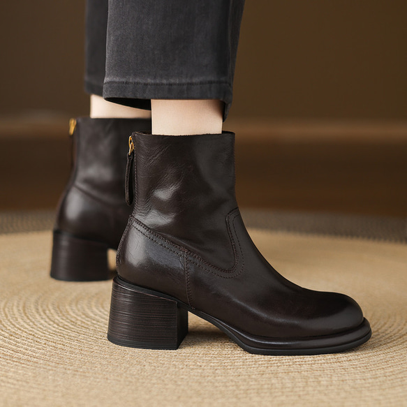 ★25秋冬新作★本革 シンプルなデザイン パンプス レディース 　 MX5377 1枚目の画像