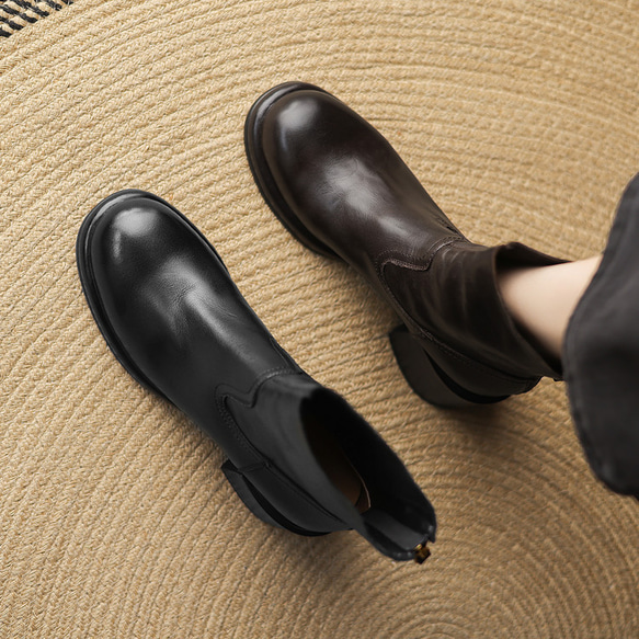 ★25秋冬新作★本革 シンプルなデザイン パンプス レディース 　 MX5377 3枚目の画像