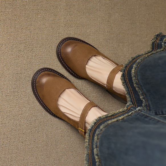 ★25秋冬新作★本革 シンプルなデザイン パンプス レディース 　 MD6205 3枚目の画像