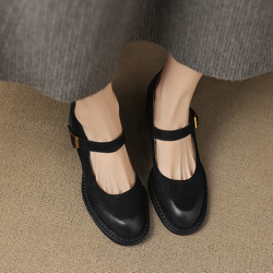 ★25秋冬新作★本革 シンプルなデザイン パンプス レディース 　 MD6205 2枚目の画像