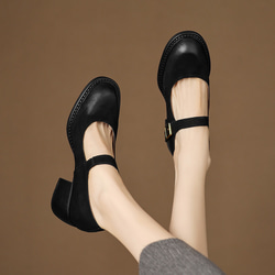 ★25秋冬新作★本革 シンプルなデザイン パンプス レディース 　 MD6205 1枚目の画像