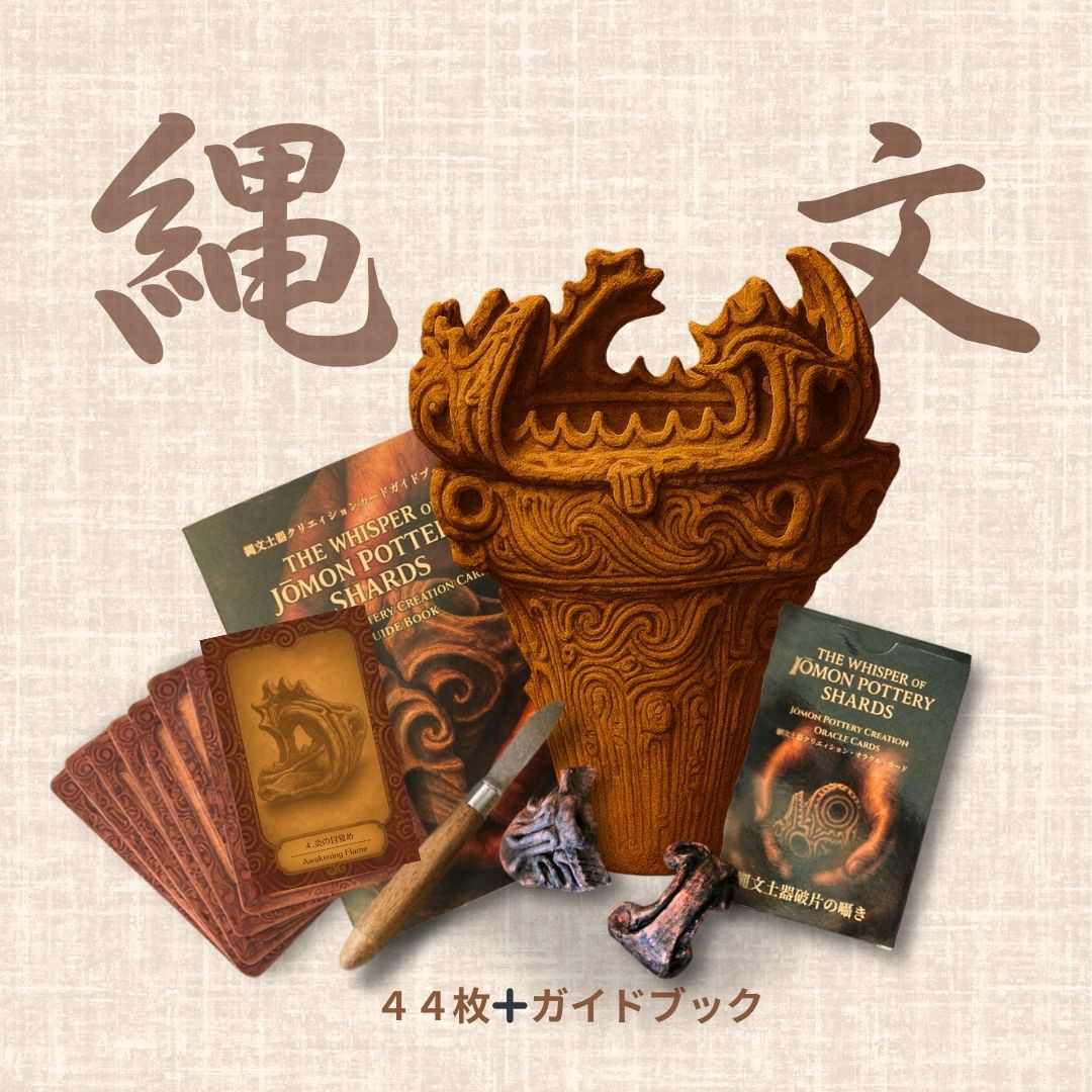 縄文オラクルカード｜44枚＋ガイドブック｜創作・インスピレーション・リーディング