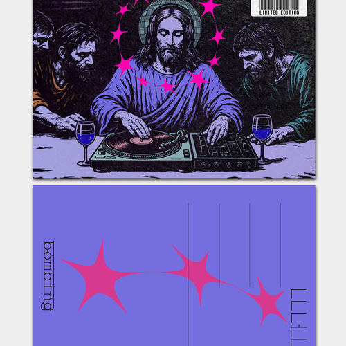 bombing アート集 デザイン ポストカード 15枚セット 三島由紀夫 太宰