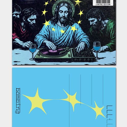 bombing アート集 デザイン ポストカード 15枚セット 三島由紀夫 太宰