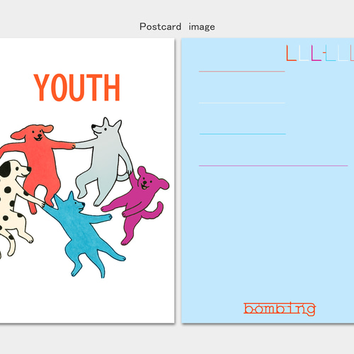 bombing アート集 デザイン ポストカード 15枚セット 三島由紀夫 太宰