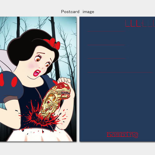 bombing アート集 デザイン ポストカード 15枚セット 三島由紀夫 太宰