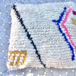 ポンポン ブランケット 毛布 ラグ pompom blanket ブルー 大 その他