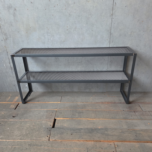 アイアンシェルフ シェルフ 網 鉄網 金網 エキスパンドメタル 靴箱