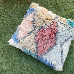 ポンポン ブランケット 毛布 ラグ pompom blanket ブルー 大 その他