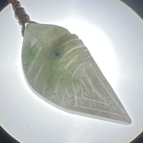 2025.10.12福寿翡翠葉 糸魚川上質翡翠 ネックレス・ペンダント ケン