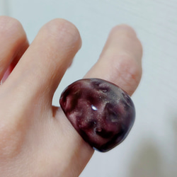 レオパ柄リング 2枚目の画像