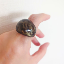 レオパ柄リング 5枚目の画像