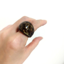 レオパ柄リング 6枚目の画像