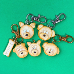 じゃらじゃらキーホルダー フェイクスイーツ 食品サンプル クッキー