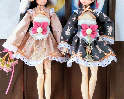 ゆにゃページ　ミニチュアドール服　　ハンドメイドドール服 ゆにゃページ ミニチュアドール服 ハンドメイドドール服 ゆにゃページ