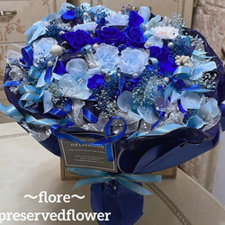 ✨大人気✨バラミックスプリザアレンジ✨ラッピングのまま飾れますよ✨ 送料無料、ラッピング込み】✨大人気✨紫バラミックスプリザーブド
