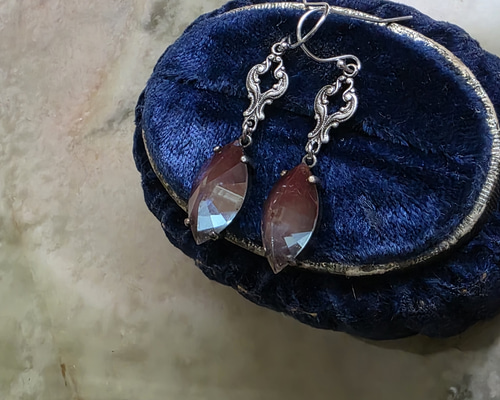 サフィレット アンティーク ピアス アンティークサフィレット ピアス ピアス（フック・チェーン） Perles