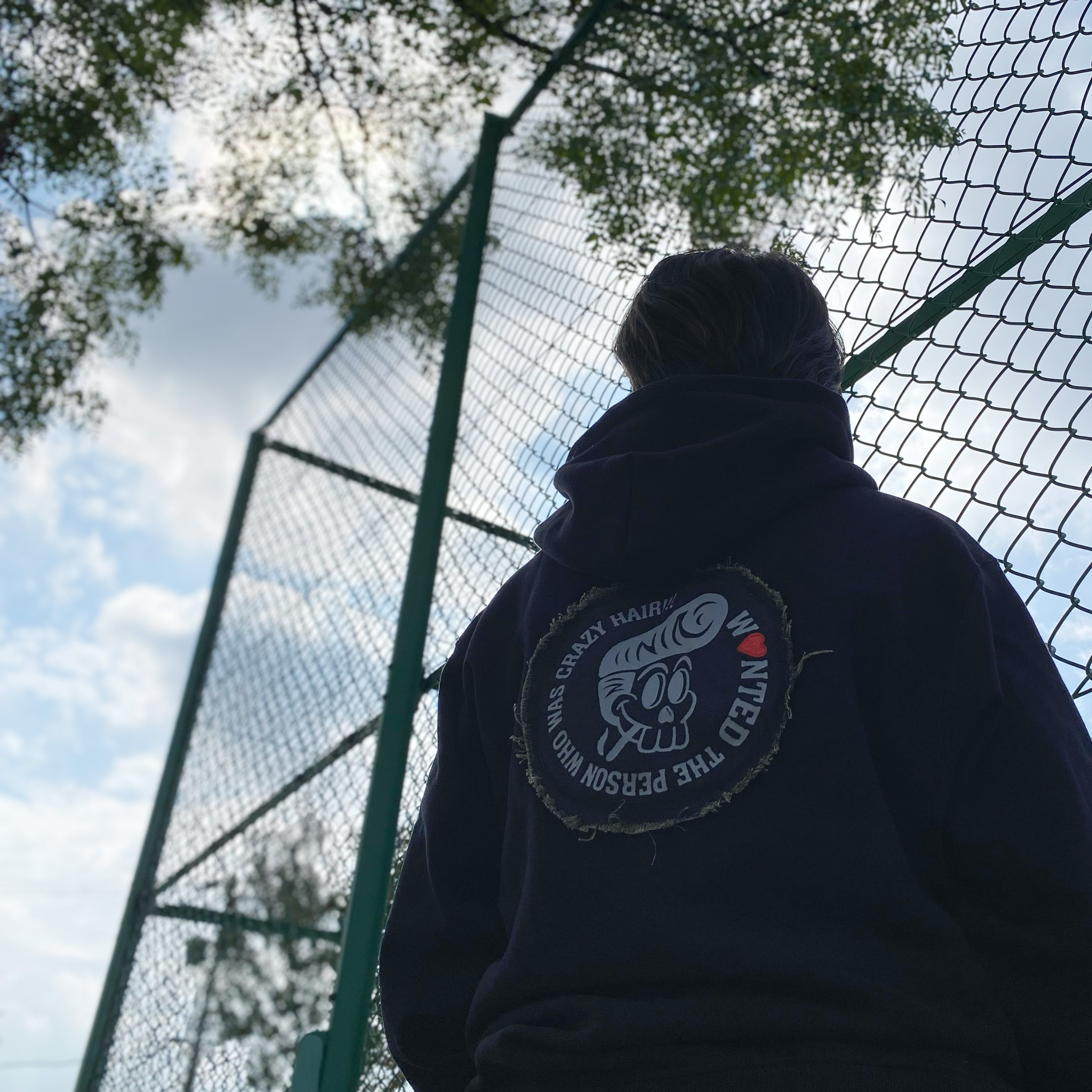 ほぼプリント☆パーカー／変装スカル 12oz