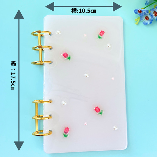 A6 レジン貯金バインダー｜積立貯金・セービングチャレンジ・家計管理