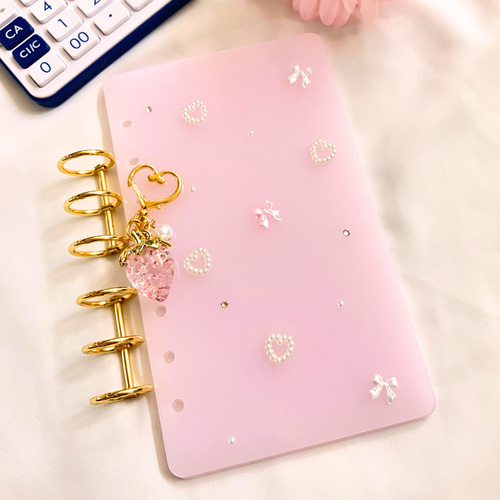 A6 レジン貯金バインダー｜積立貯金・セービングチャレンジ・家計管理