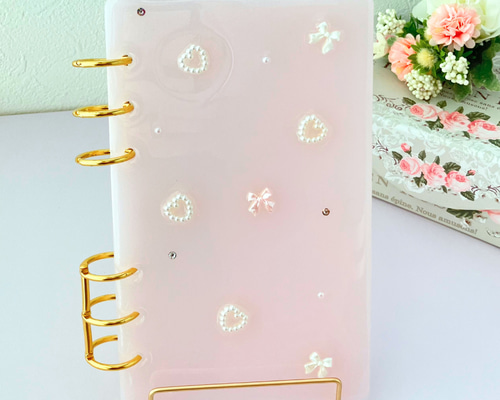 A6 レジン貯金バインダー｜積立貯金・セービングチャレンジ・家計管理