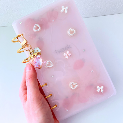 選べる2色】A6 レジン貯金バインダー 家計管理｜積立貯金・saving