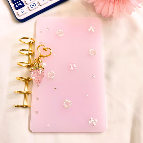 A6 レジン貯金バインダー｜積立貯金・セービングチャレンジ・家計管理