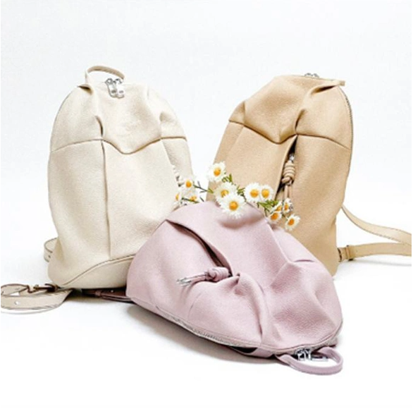 牛革リュックバッグ通勤バッグ