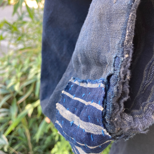 A20 襤褸 野良着 古布 リメイク 藍染 藍染め パッチワーク