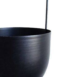 ●数量限定●　”ブライダルベール　軽量ハンギング鉢カバーセット（グレージュ・マットホワイト）"観葉植物　吊り下げ　ヘデラ 18枚目の画像