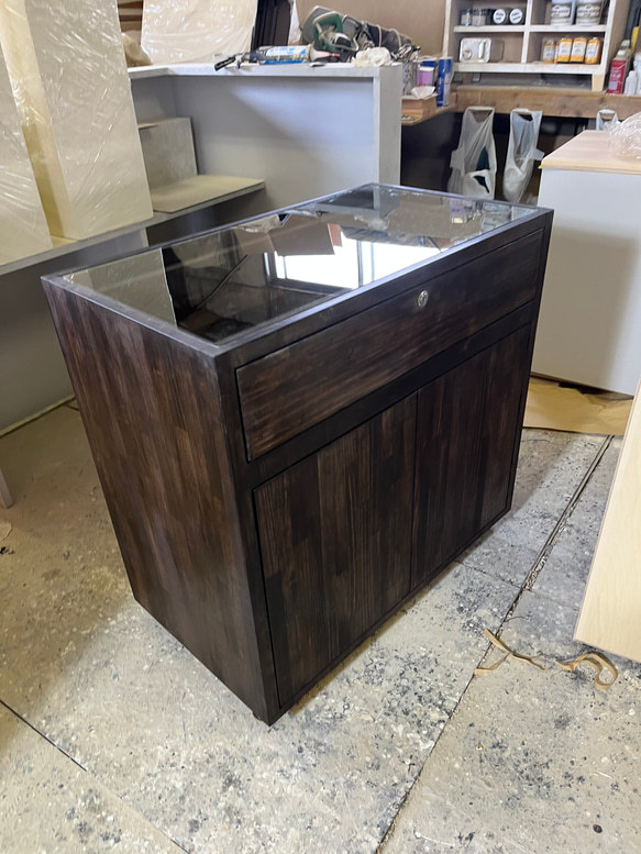 【石っぽいシリーズ】　ガラスショーケース　　コレクション　ディスプレイ 16枚目の画像