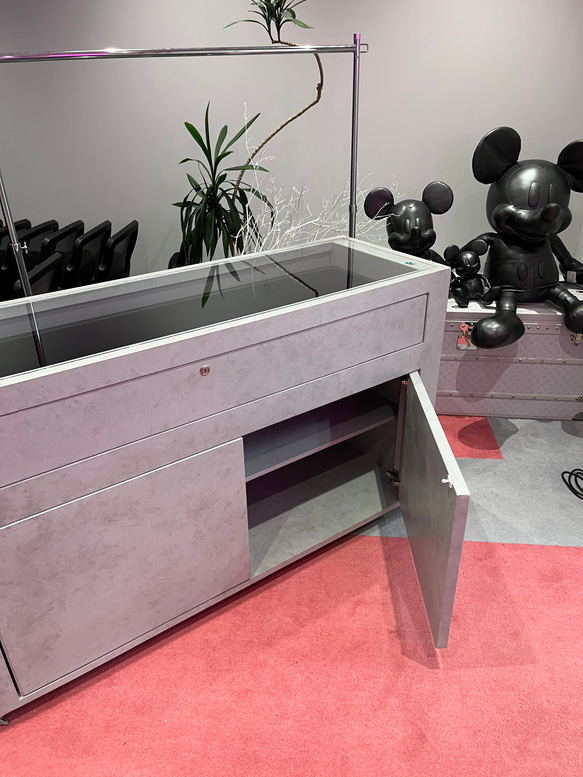 【石っぽいシリーズ】　ガラスショーケース　　コレクション　ディスプレイ 7枚目の画像