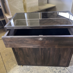 【石っぽいシリーズ】　ガラスショーケース　　コレクション　ディスプレイ 11枚目の画像