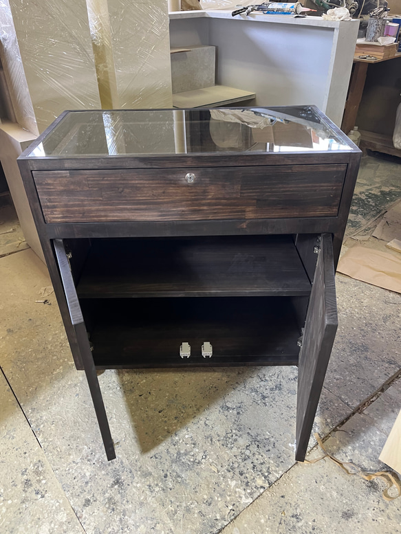 【石っぽいシリーズ】　ガラスショーケース　　コレクション　ディスプレイ 15枚目の画像