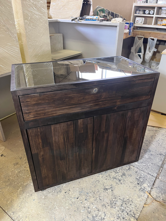 【石っぽいシリーズ】　ガラスショーケース　　コレクション　ディスプレイ 13枚目の画像