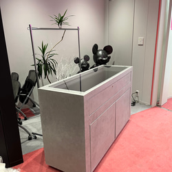 【石っぽいシリーズ】　ガラスショーケース　　コレクション　ディスプレイ 2枚目の画像