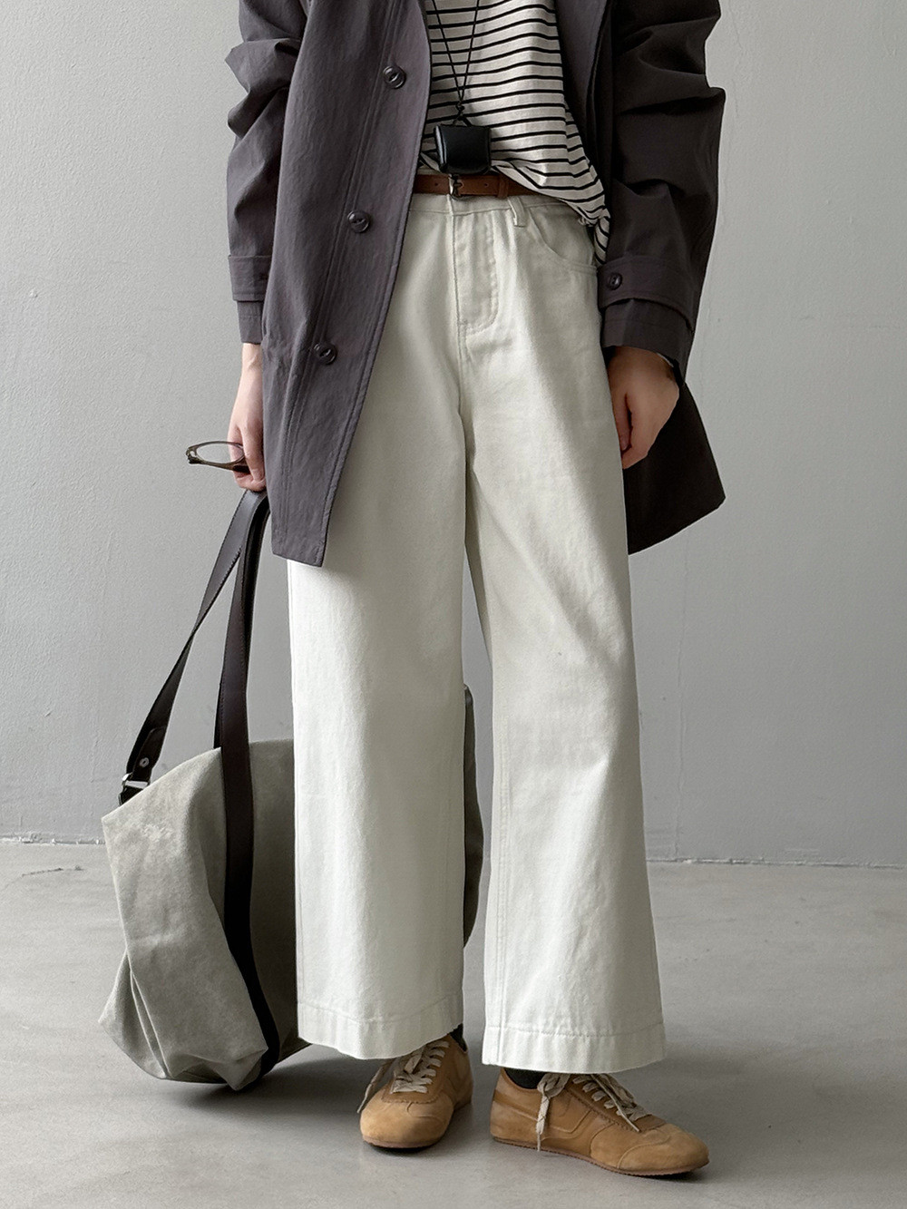 秋新作レディースレトロハイウエスト オールマッチストレートジーンズ（ベルト付き）【返品・交換可】品質最優先25-395 10,584円