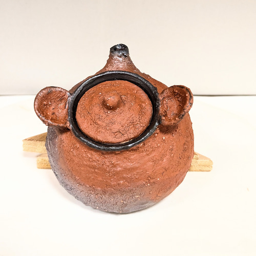 C8-7)作家物 手作り 手仕事の陶器急須 茶器 常滑焼風 和食器