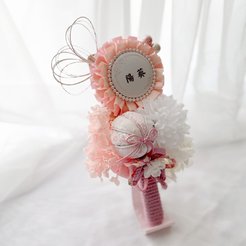 ひな祭り飾り(羽子板) ピンク色の羽子板】七五三 羽子板 名入れ お宮参り 100日祝い ひな祭り